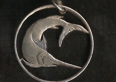 Singapore Swordfish Cut Coin